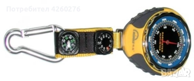 Барометров висотомер BKT381 барометър, термометър и компас, снимка 5 - Аксесоари и консумативи - 52096576