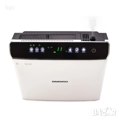 НОВ Пречиствател за въздух Daewoo DAP400 Wi-Fi, 75 W, 300 м3/ч, Филтър HEPA13, Активен въглен, Фото, снимка 2 - Овлажнители и пречистватели за въздух - 49190908