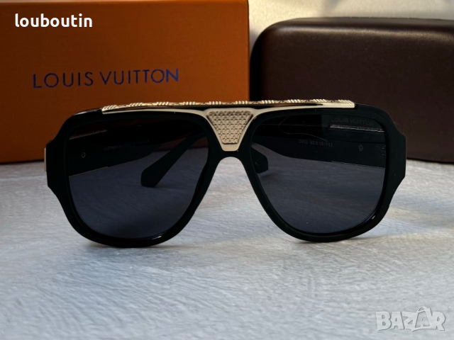Louis Vuitton висок клас 1:1 мъжки слънчеви очила, снимка 6 - Слънчеви и диоптрични очила - 44827608
