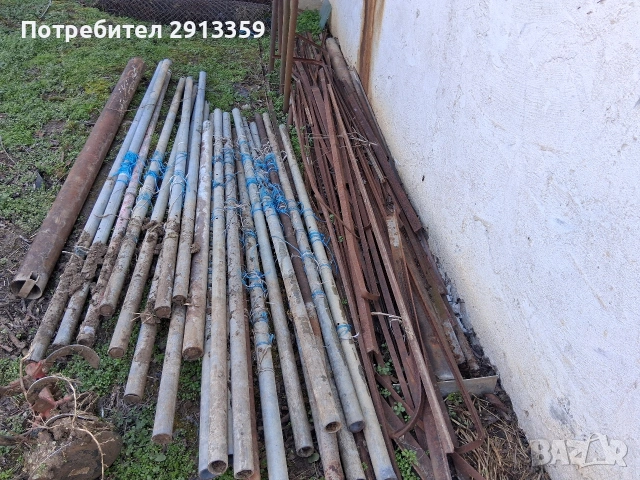 дебелостенни тръби 2.50 метра и винкел, снимка 2 - Други машини и части - 53779116