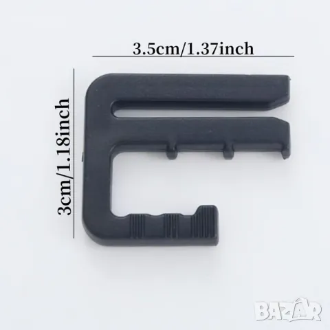 Пластмасови клипсове за свиване на дънки и поли 2бр., снимка 7 - Дънки - 49741126