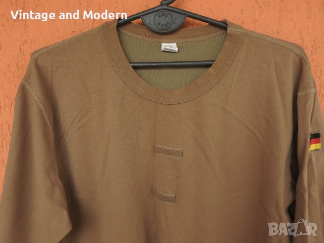 Бундесвер германска армия кафява тактическа тениска (XL), снимка 8 - Тениски - 40445263