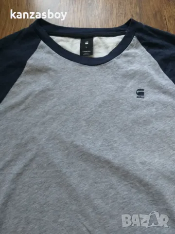 G-STAR RAW Men's Malizo R T - страхотна мъжка блуза КАТО НОВА L, снимка 2 - Блузи - 47583361