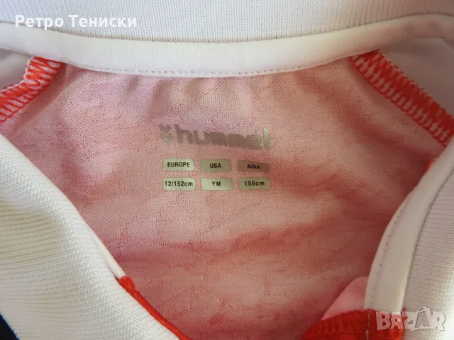 Тениска Denmark (Reproduction #9) Hummel — Деца размер M Червено (сезон 1992), снимка 4 - Тениски - 56314748