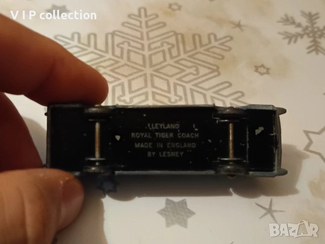 Matchbox 1960s Lesney Leland Royal Tiger Coach, снимка 4 - Колекции - 52950851