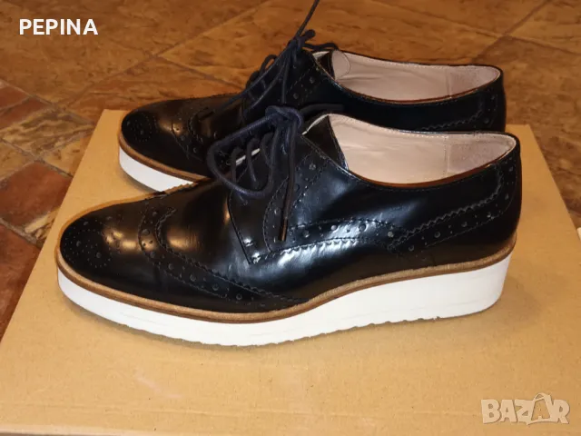 Дамски обувки- Оксфорд Minelli, снимка 6 - Дамски ежедневни обувки - 50423391