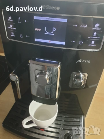 Saeco Xelsis - внос , с БГ меню , с кана за мляко и консумативи, снимка 4 - Кафемашини - 50997128