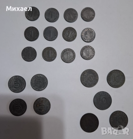 Немски стари банкноти и други, снимка 5 - Нумизматика и бонистика - 48642078