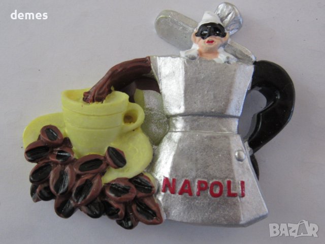 Магнит от Неапол, Италия, снимка 4 - Колекции - 41622119