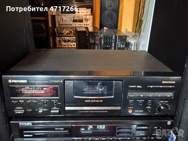 3-head  Pioneer CT-S540S Tape recorder , снимка 2 - Декове - 53473008