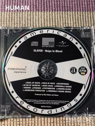SLAYER,Slipknot , снимка 3 - CD дискове - 40604224
