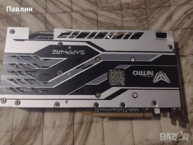 Видеокарта Sapphire RX570 Nitro+ 4 Gb 256 bit, снимка 2 - Видеокарти - 44622440