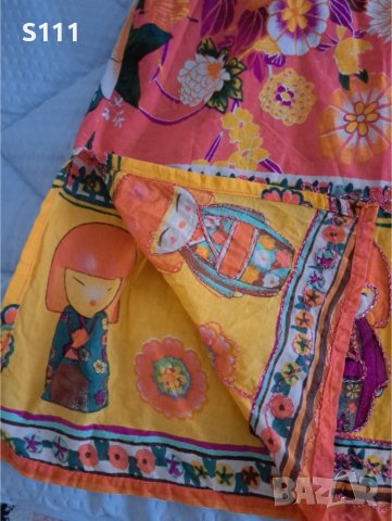 Нова дамска лятна рокля от лек памук, размер S-M, снимка 4 - Рокли - 41647168