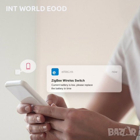 SONOFF SNZB-01 ZigBee Безжичен Превключвател с Един бутон, снимка 11 - Друга електроника - 44193120