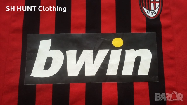 Adidas AC MILAN Football T-Shirt Размер M мъжка футболна тениска 17-67, снимка 8 - Тениски - 53296300
