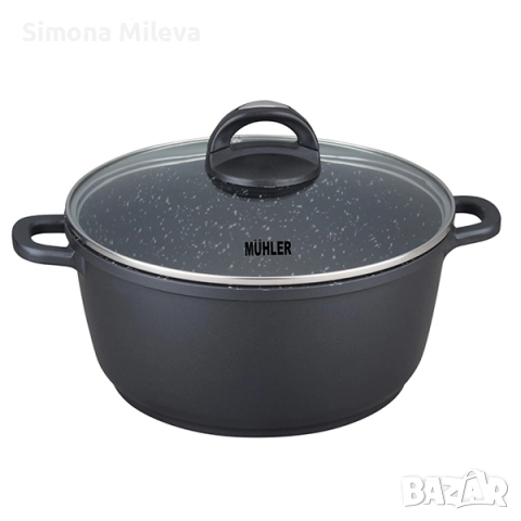 Тенджера Muhler Hanna MR-285M NEW 28x12.6cm, 6.2L, лят алуминий