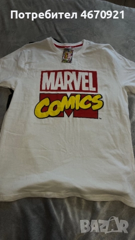 Мъжка тениска Marvel, ново състояниеX XLL