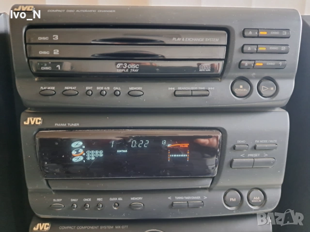 Аудиосистема JVC CA-D7T., снимка 3 - Аудиосистеми - 53506876