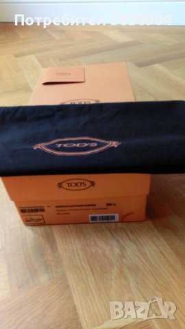 Мокасини Tod's, кожа, черни, 38,5, снимка 5 - Други - 42058834