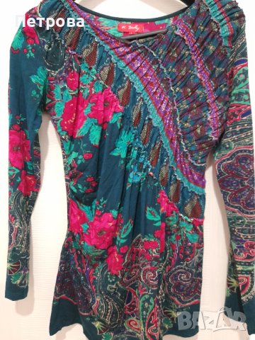 Многоцветна блуза, снимка 1