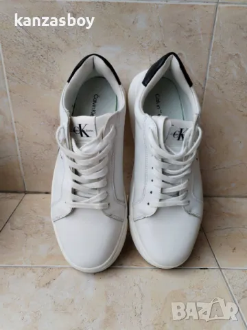 Calvin Klein Jeans Chunky Cupsole Monologo - страхотни мъжки кецове 42-номер, снимка 10 - Кецове - 49910224