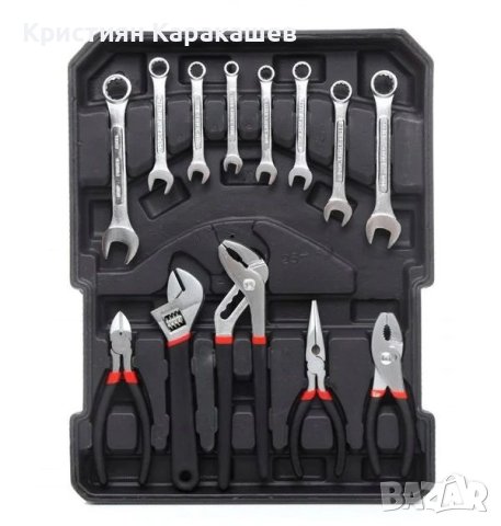 Немски куфар с инструменти BLT Werkzeuge 1050 части, снимка 7 - Куфари с инструменти - 42650819