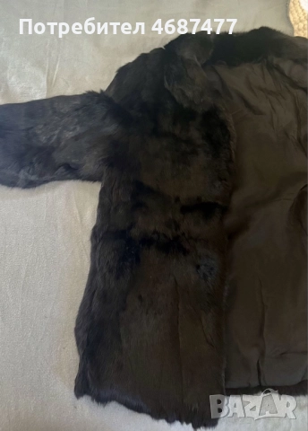 Луксозно палто от естествен косъм норка – отлично състояние, снимка 5 - Палта, манта - 52847282