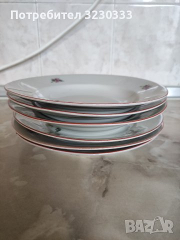 Порцеланови чинии плитки /дълбоки 7 броя, снимка 5 - Чинии - 42445705