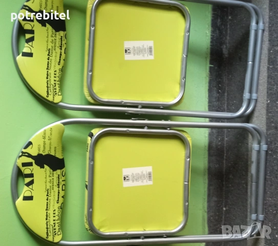 Сгъваеми столове ПАРИЖ - нови, снимка 5 - Столове - 53730794