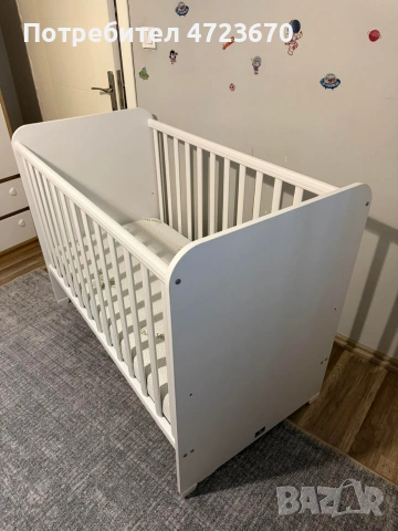 бебешка кошара и матрак 