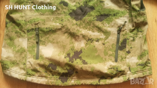 SOFTSHELL Jacket размер L а лов риболов яке вятърно устойчиво - 2257, снимка 4 - Екипировка - 53666078