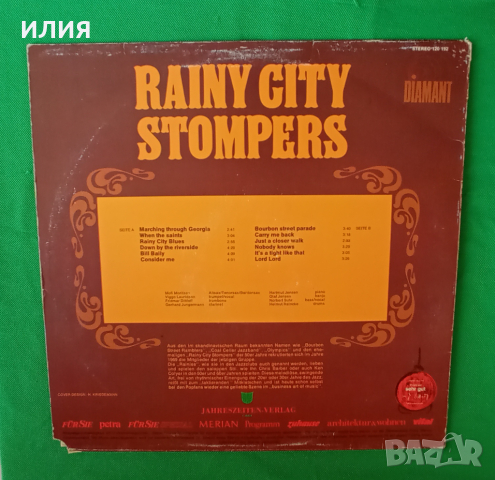 Rainy City Stompers – Rainy City Stompers(Diamant – 120 192)(Dixieland), снимка 2 - Грамофонни плочи - 44827393
