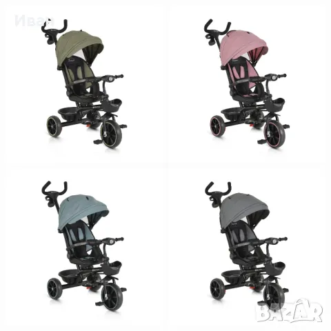 ТОП ЦЕНА!НОВО!Детска триколка Summer със седалка въртяща се на 360