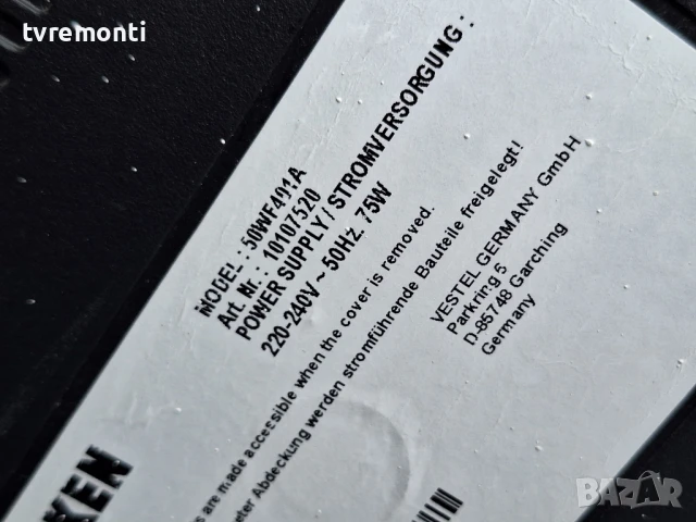 T-Con Board 6870C-0481A for,Telefunken 50WF401A for 50inc VES500UNDL-2D-N11, снимка 6 - Части и Платки - 50481349