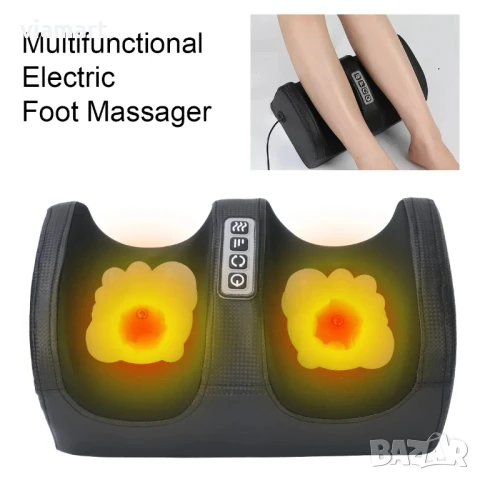 Масажор за стъпала и прасци MARFLY, 12 масажиращи топки, загряваща функция, автоматично изключване, снимка 11 - Масажори - 50526849