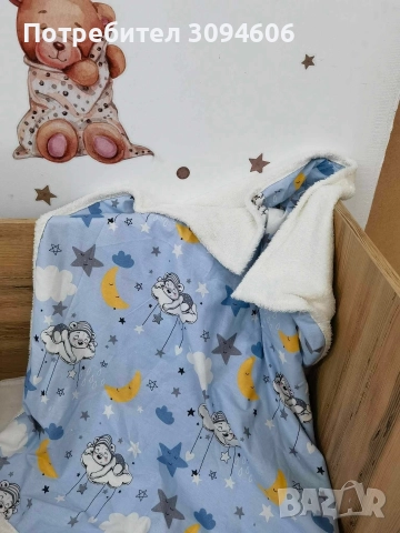 Бебешко одеало , снимка 5 - Спално бельо и завивки - 52998853