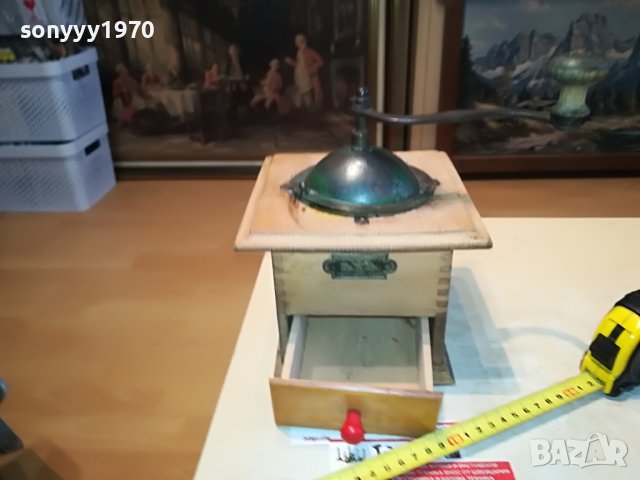 PE.DE.ГОЛЯМА РЕТРО МЕЛНИЦА ВНОС ГЕРМАНИЯ 2811221206, снимка 2 - Антикварни и старинни предмети - 38824576