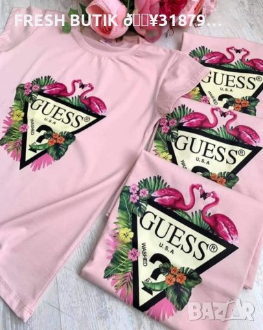 Дамски тениски Guess в 8 цвята , снимка 2 - Тениски - 35871920