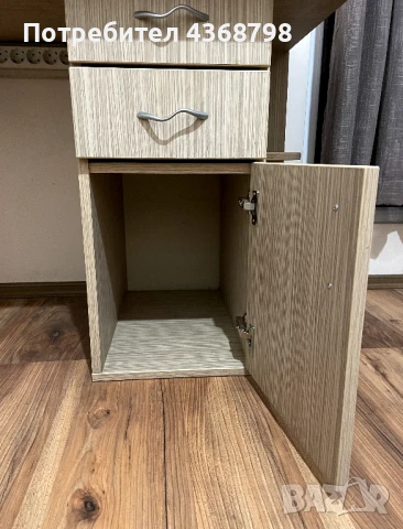 Комплект секция, нощно шкафче и легло с матрак sunrise , снимка 6 - Секции и витрини - 50740849