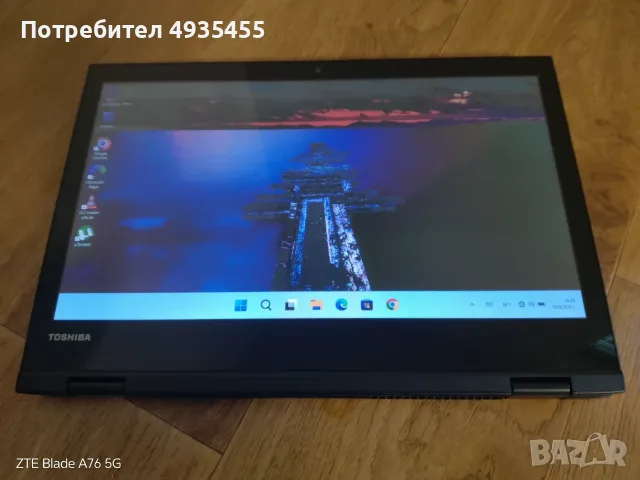 14" Touchscreen | 8GB RAM | 120GB SSD | Toshiba Satellite Radius 14 L40W-C-10Z, снимка 5 - Лаптопи за работа - 56024157
