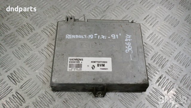 Компютър Renault 19 1.7i 1991г.	, снимка 1 - Части - 44160925