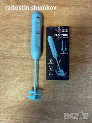 Нов електрически миксер за епоксидна смола LET'S RESIN – за смесване без мехурчета
