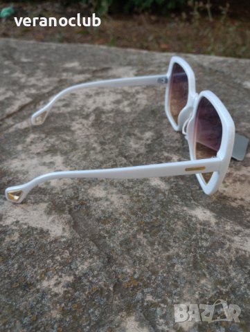 Бели слънчеви очила, снимка 4 - Слънчеви и диоптрични очила - 41878269