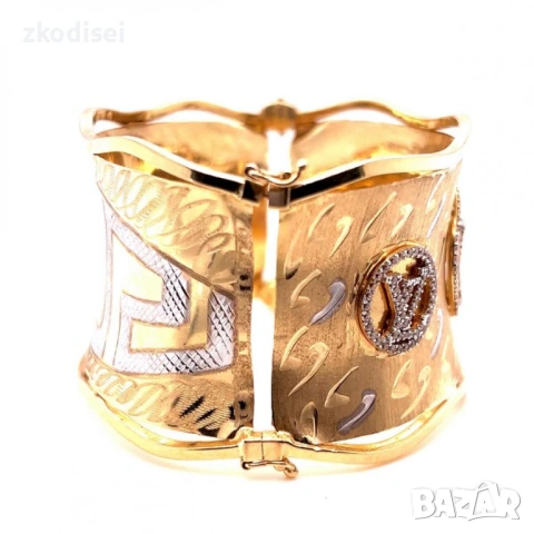 Златна дамска гривна 24,38гр. 14кр. проба:585 модел:29386-1, снимка 2 - Гривни - 53116608