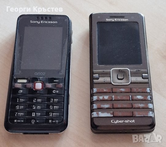 Sony Ericsson G502 и K770