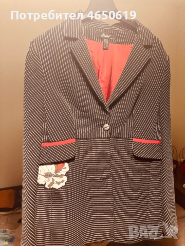 Жакет с апликация в комбинация с шимизета на Вadoo 