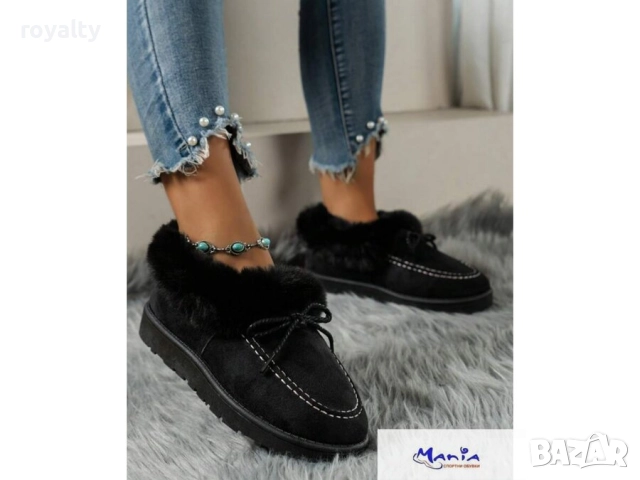 Дамски пантофи в черно 