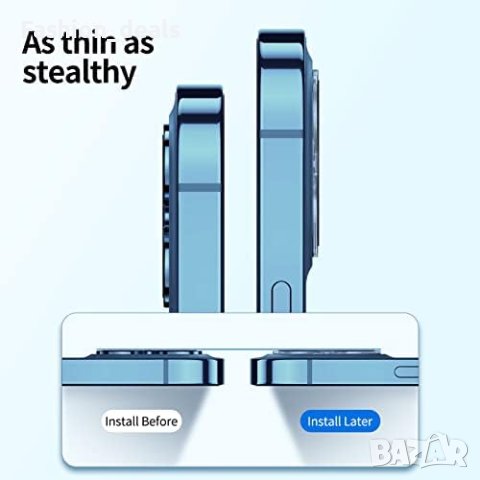 Нови 2бр. стъклен протекто/2бр.протектор  за обектива на камерата iPhone, снимка 5 - Аксесоари за Apple - 41588468