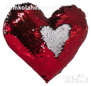 Плюшено сърце, 32х28x8 см
