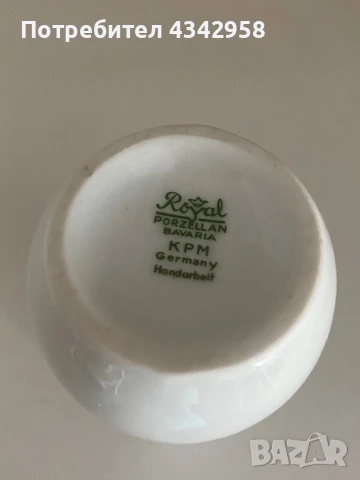 ROYAL KPM .Порцеланова ваза., снимка 4 - Антикварни и старинни предмети - 50803094